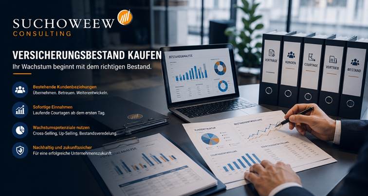 Versicherungsbestand kaufen – der schnellste Weg zu nachhaltigem Wachstum